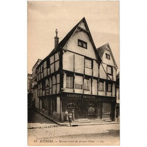 82 BOURGES. Maison natale de Jacques-Cœur. LL France Postcard